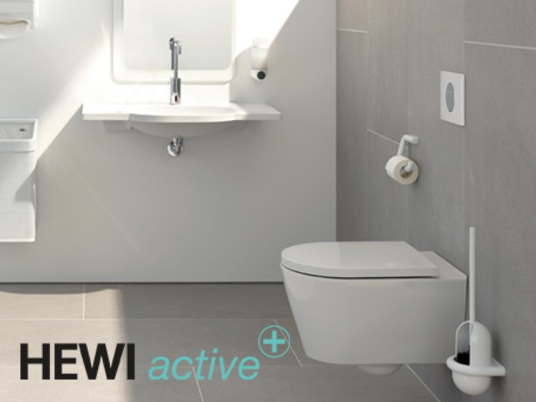 Waschbecken und WC HEWI Active+